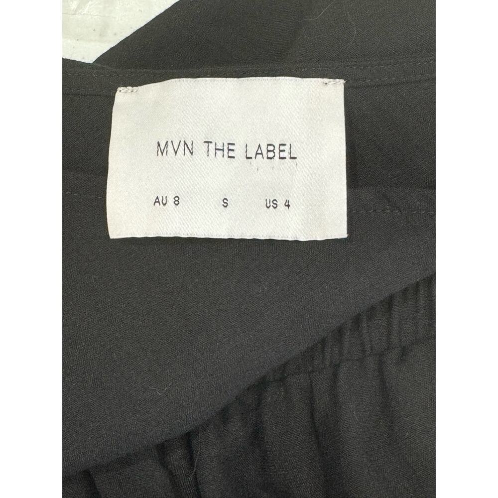 MVN the Label Black Lancey One Shoulder Dressy Jumpsuit 4 - Picture 7 of 10
